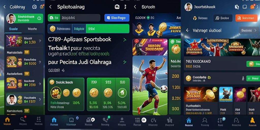 Tampilan gameplay C789 yang menarik saat taruhan olahraga.
