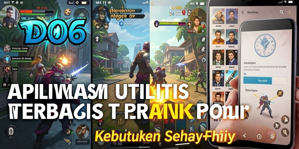Tampilan antarmuka pengguna aplikasi D06 yang intuitif dan fungsional.