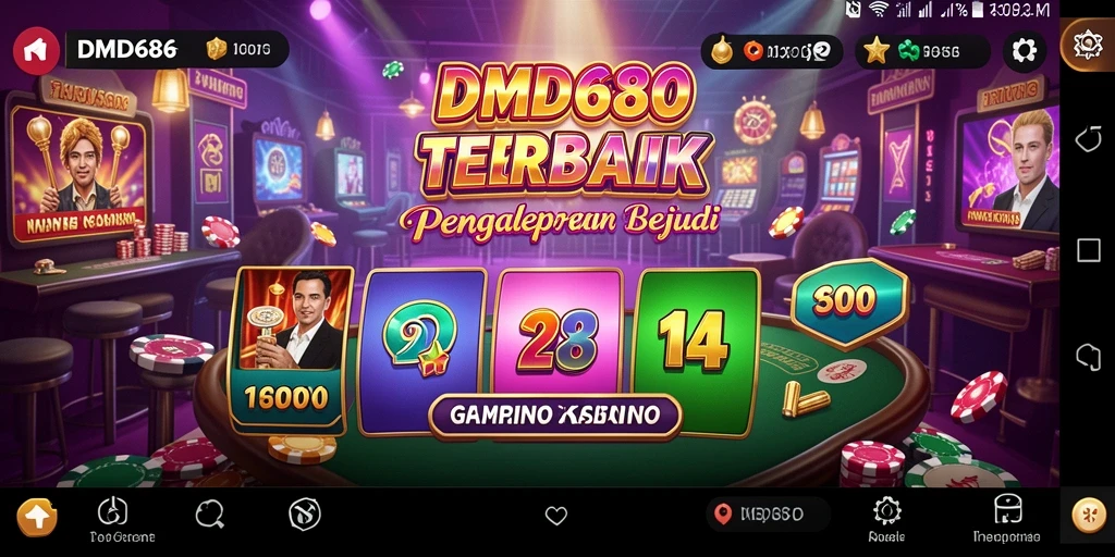 Tampilan menakjubkan dari gameplay DMD686 yang penuh aksi.