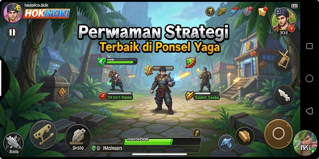 Tampilan gameplay HOKIHOKI yang menarik dan penuh strategi.