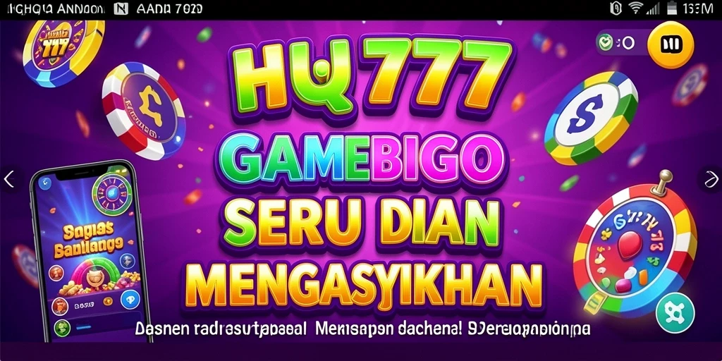 Tampilan menarik dari gameplay Bingo HQ777 yang seru.