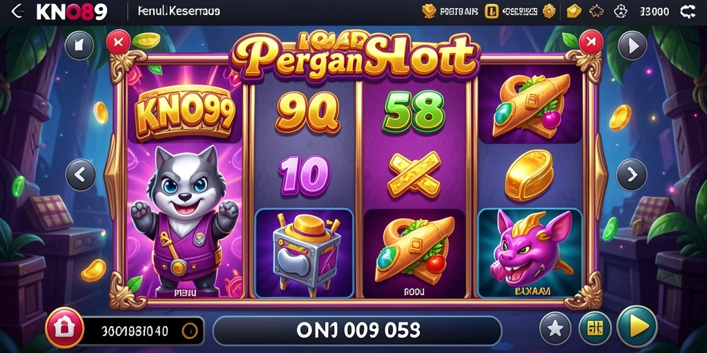 Tampilan gameplay KNO89 yang menarik dan penuh warna.