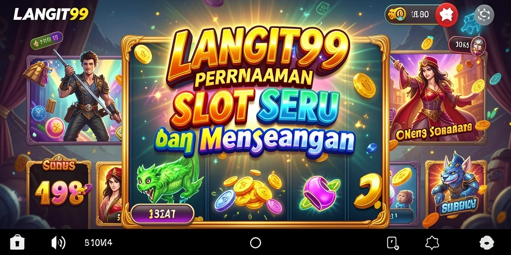 Tampilan menarik dari gameplay LANGIT99 yang seru dan dinamis.