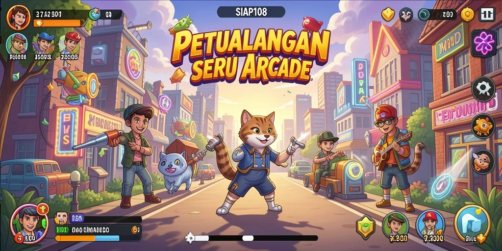 Tangkapan layar dari gameplay seru SIAP108 yang penuh warna.
